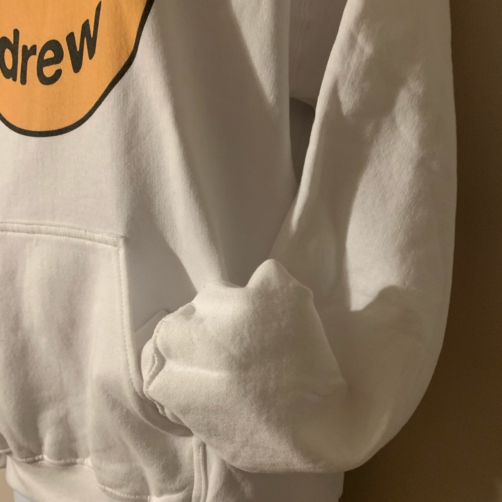 NEW! Smiley Face Bieber Hoodie Sweatshirt - Picture 7 of 13